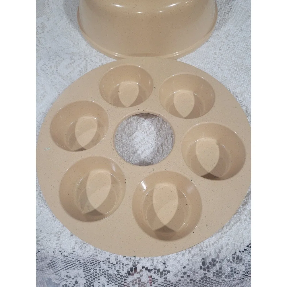Vintage Regal Ware Oven Microwave Convection  Stacking Muffin & Bundt Cake Pan